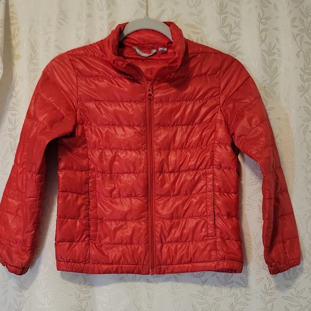 Uniqlo Vibrant Red Puffer Jacket